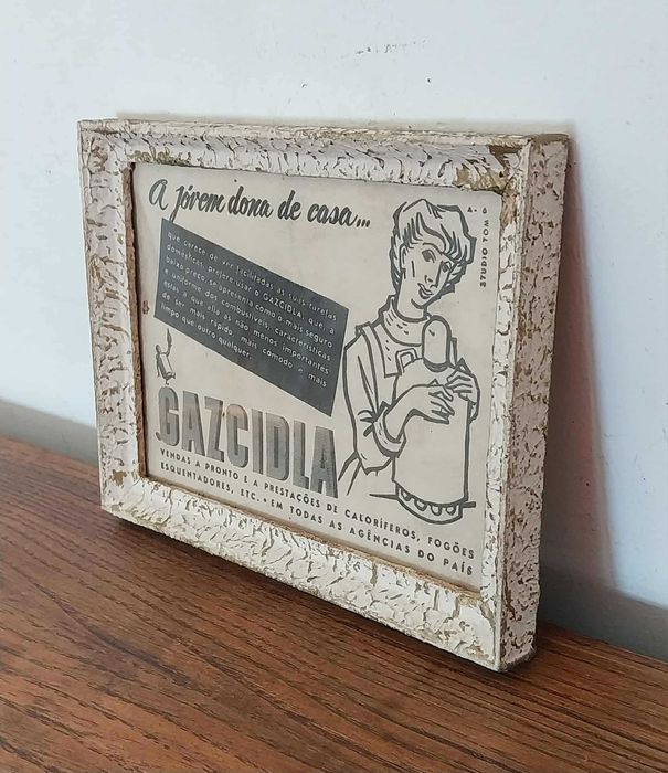 Antigo Folheto Publicitário do "GAZCIDLA"