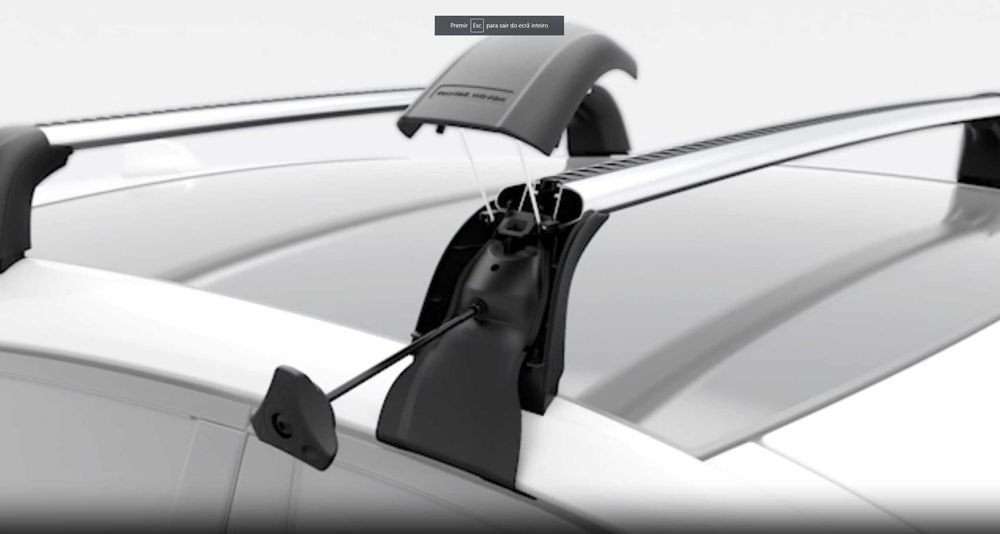 BARRAS TRANSVERSAIS + Suportes para Bicicletas (LandRover)