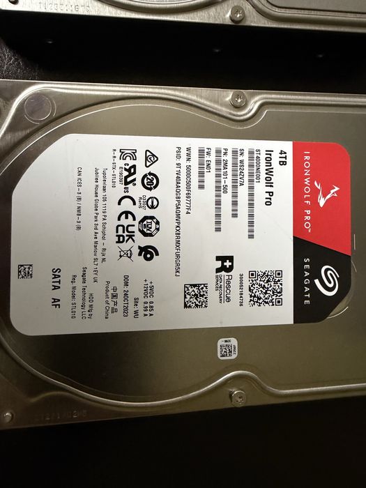 Dysk Twardy Seagate IronWolf Pro ST4000NE001 4TB 7200 rpm SATA III