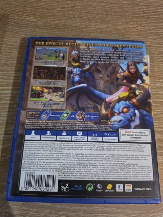 Dragon quest XI 11 PlayStation 4 ps4