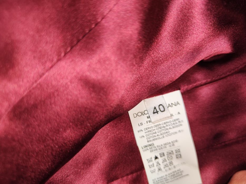 Casaco Dolce & Gabbana de couro