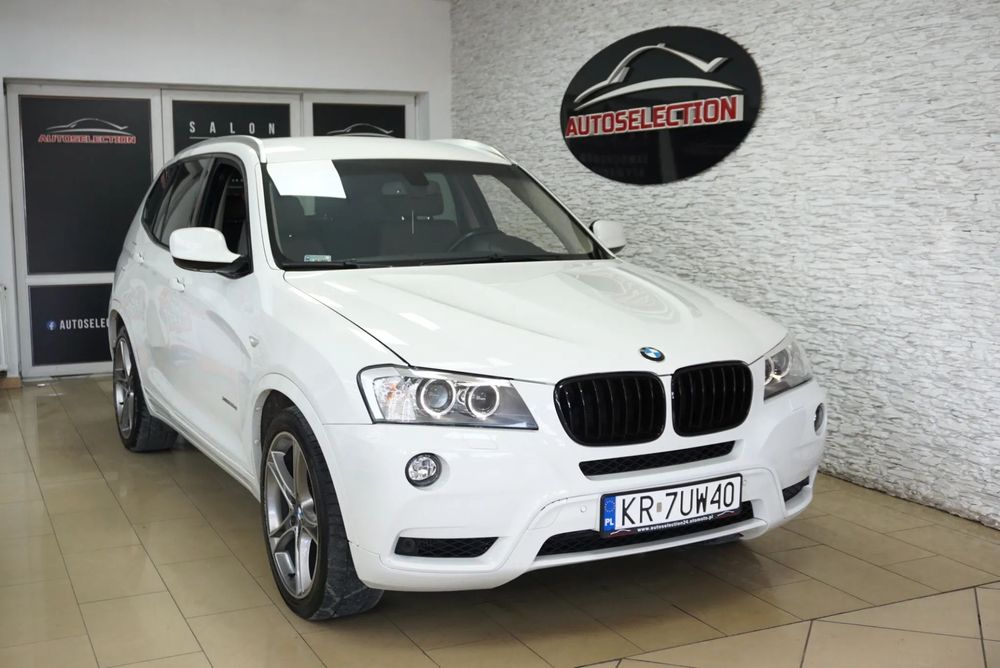BMW X3 3.0d 313KM! 2012r! Xdrive! Zar.PL! PDC! Kamera! Ksenon! Ringi! Skóra!