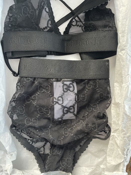 Bielizna Gucci monigram GG kobieca sensualna nowa