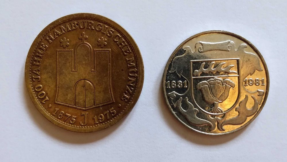 Medale pamiątkowe. Zabytkowe.