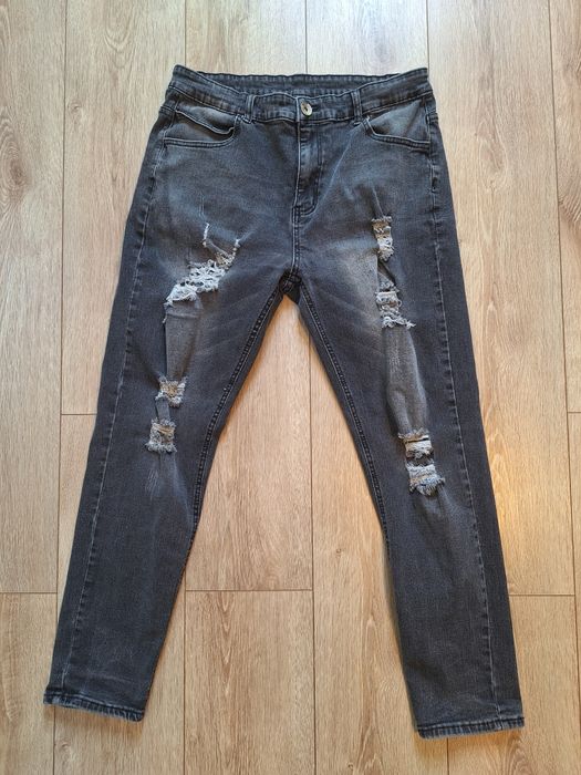 no name slim fit jeans dwie pary