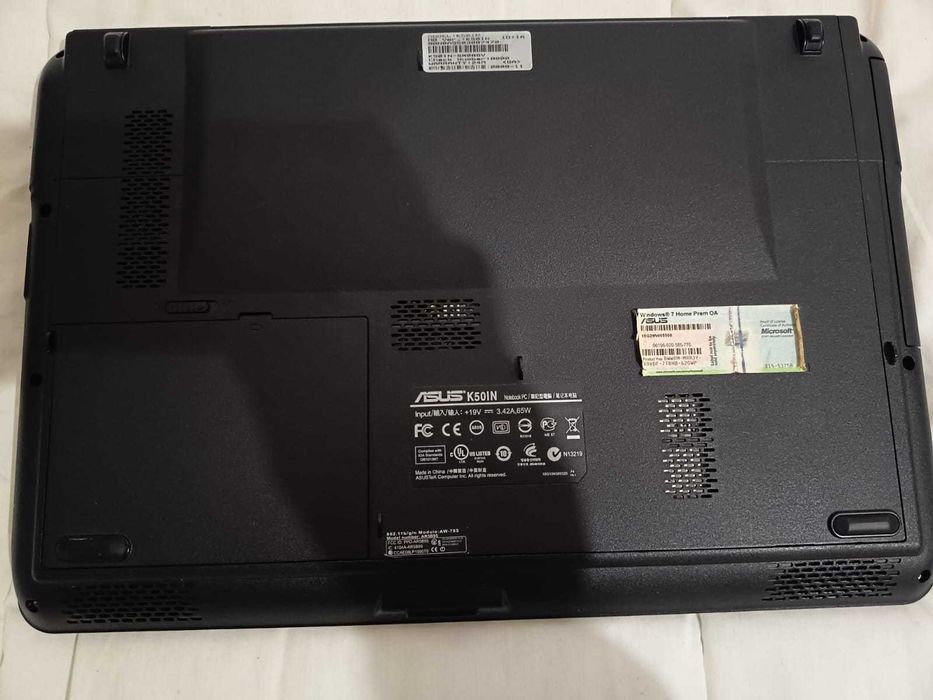 Portátil Asus K50IN