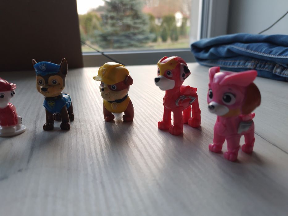 Psi Patrol figurki z jajek 9 szt