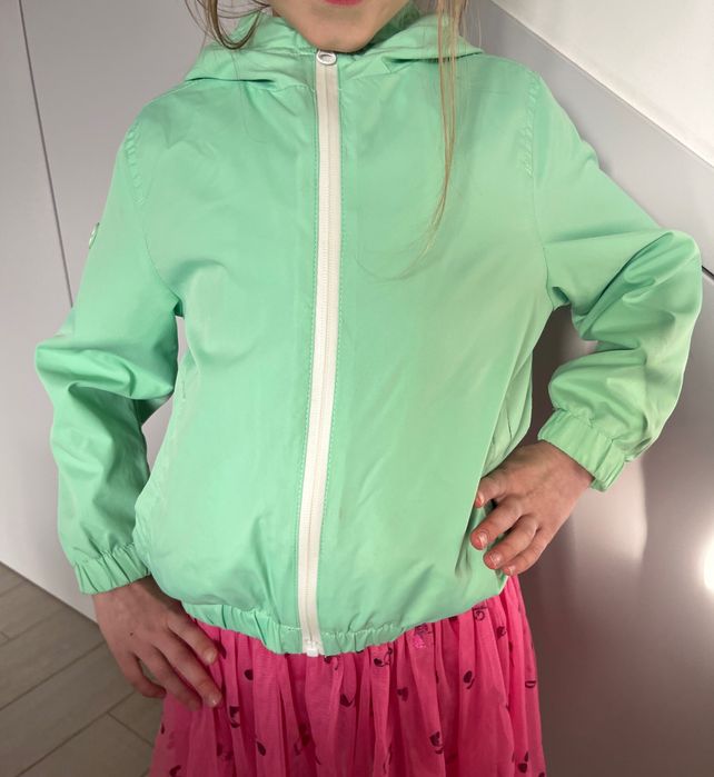Kurtka wiatrówka dla dziewczynki wiosna jesień Cool Club 104-110 mięta