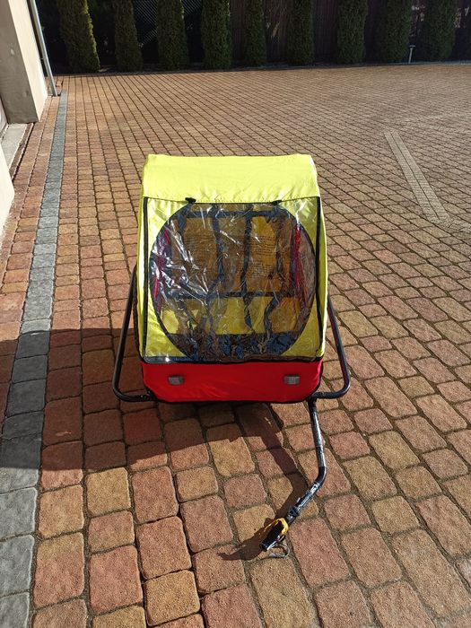 Riksza wózek do rowera