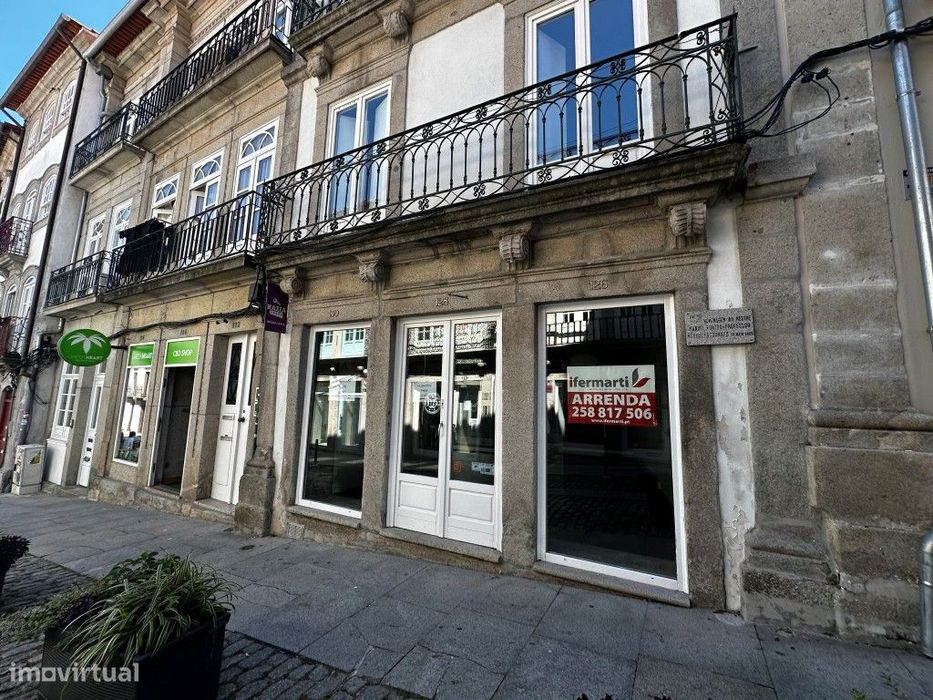 Loja para arrenda no Centro Histórico de Viana do Castelo
