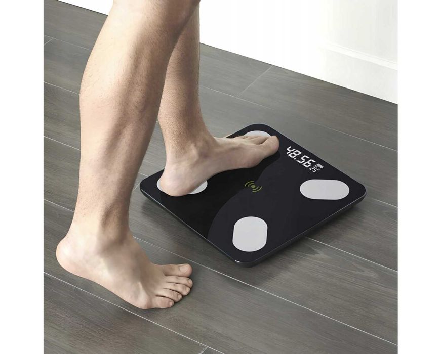 Waga Łazienkowa Analityczna Slim 180 kg Smart+ 25w1 Android iOS