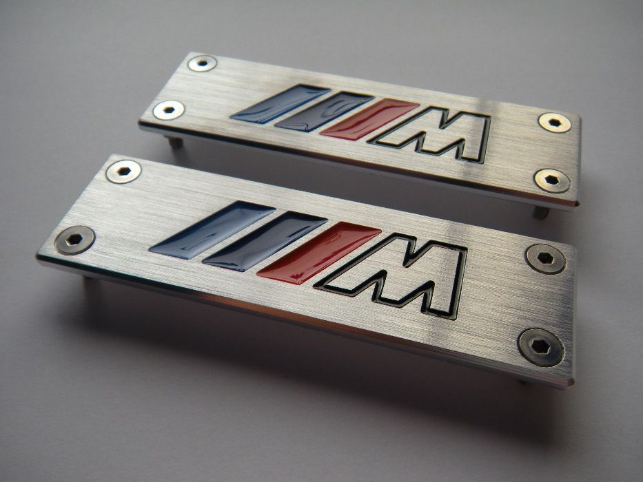 Металлические вставки шильдик для ковров BMW M E38 E34 F10 F30 E60 БМВ