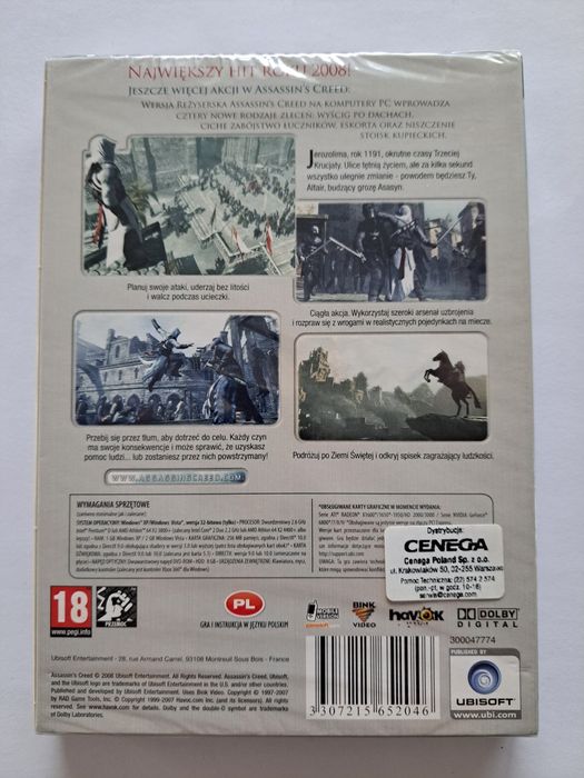 Gra Assassin's Creed Ubisoft Exclusive PC dvd-rom