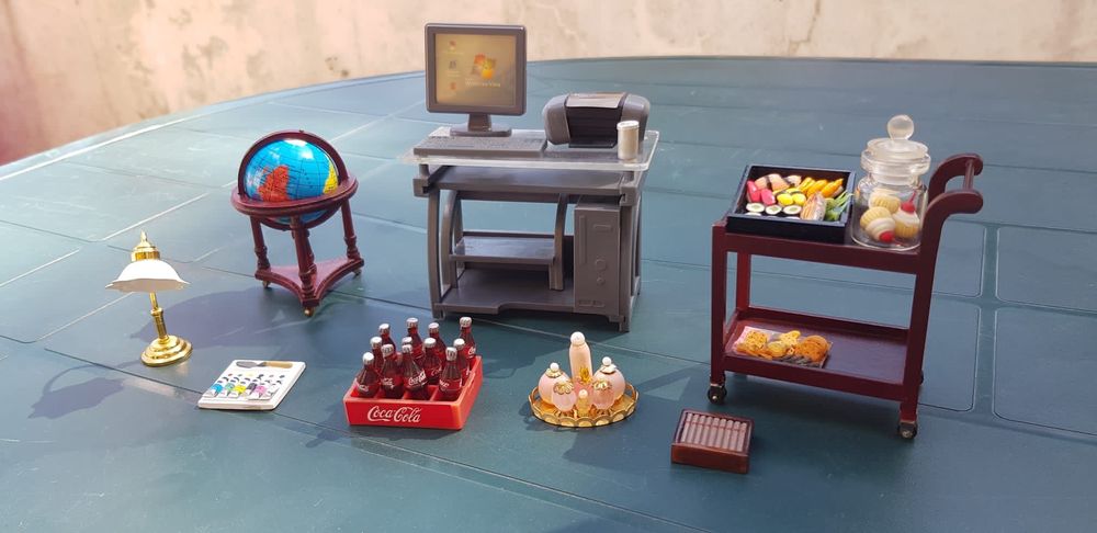 Miniaturas de acessórios