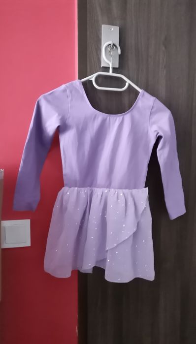 Fioletowa sukienka baletowa