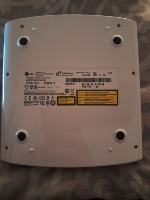 Super-Multi Portable Slim DVD Rewriter