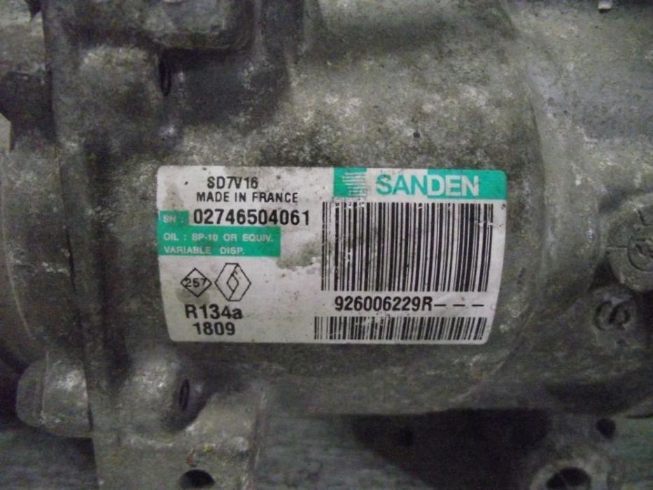Compressor de Ar Condicionado Dacia Sandero 1.5 Dci - 2010 - CAC82