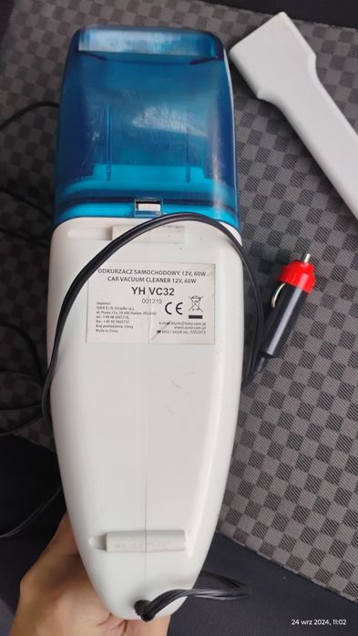 Odkurzacz samochodowy