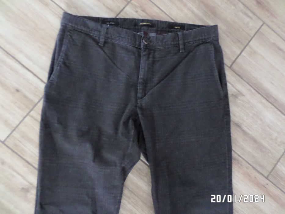 firmowe męskie spodnie ALBERTO-rozmiar-33/32-L