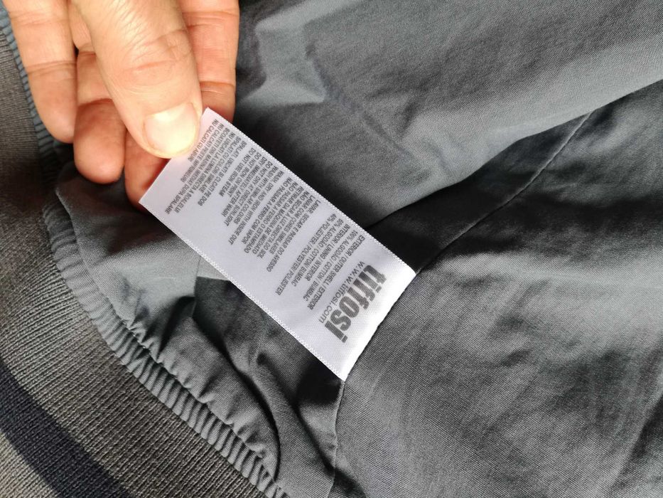 Blusão casaco bomber cinzento da Tiffosi