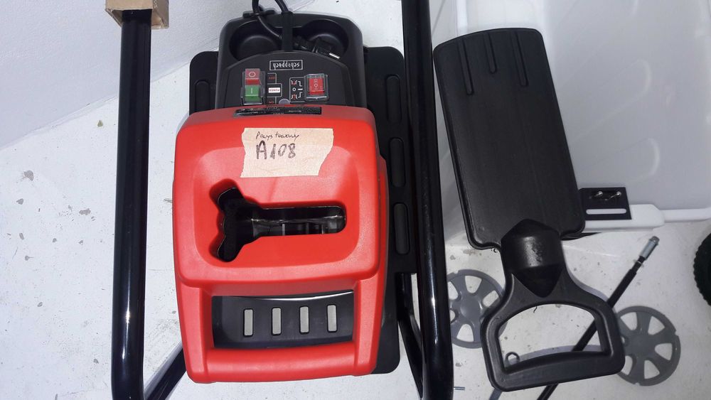 NOWY Frezowy rozdrabniacz do gałęzi Scheppach GS60 Z koszem