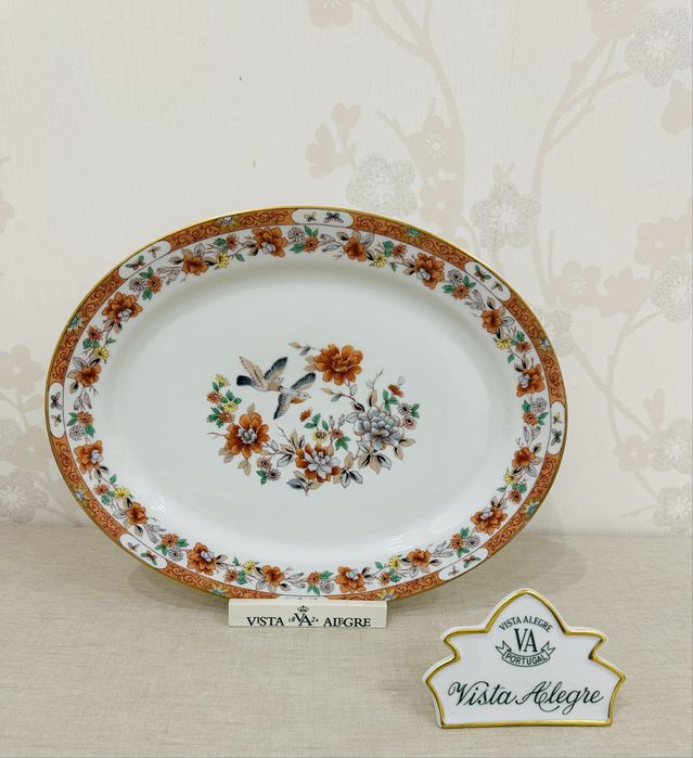 Travessa oval Media Magnolia Vista Alegre