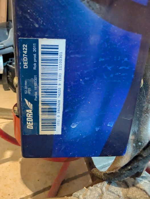 Agregat malarski Dedra DED7422