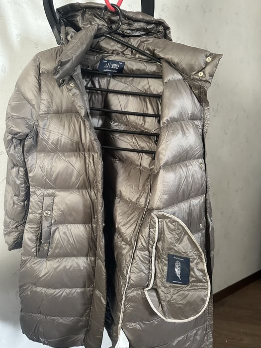 Жіноче пухове пальто Armani geans