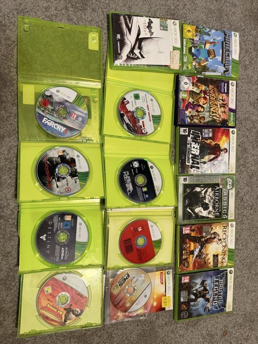 Gry xbox 360 15 szt