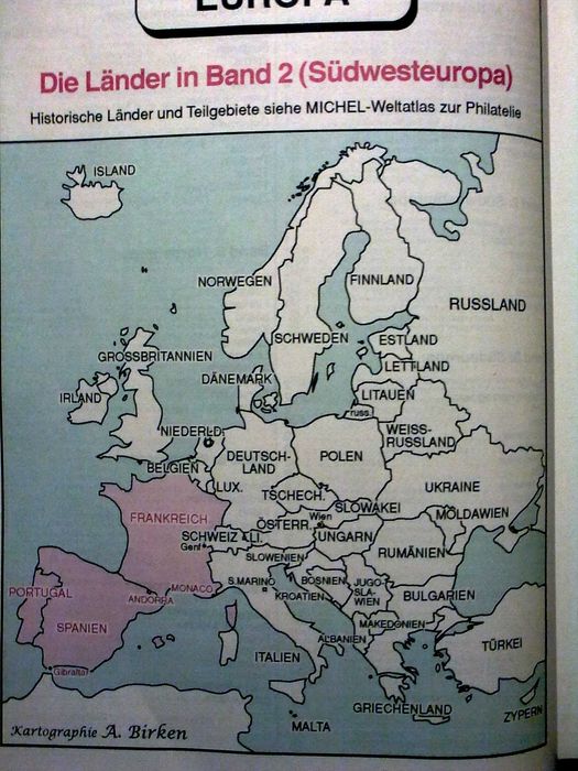 Katalog Michel Europa środkowo-zachodnia 2006