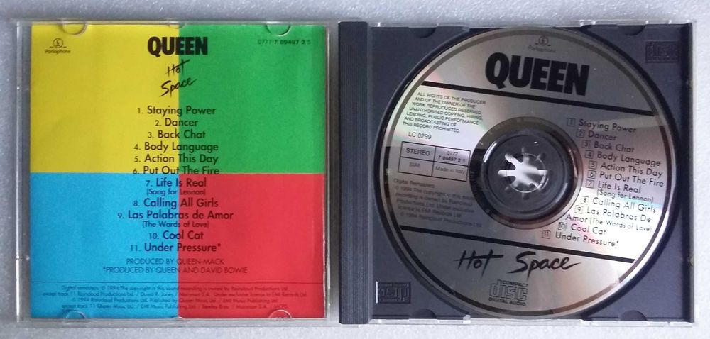 Queen - Hot Space- CD