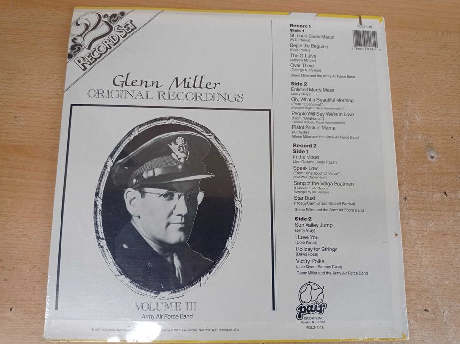 Glenn Miller - płyty winyl - 3 sztuki - RCA Records USA.