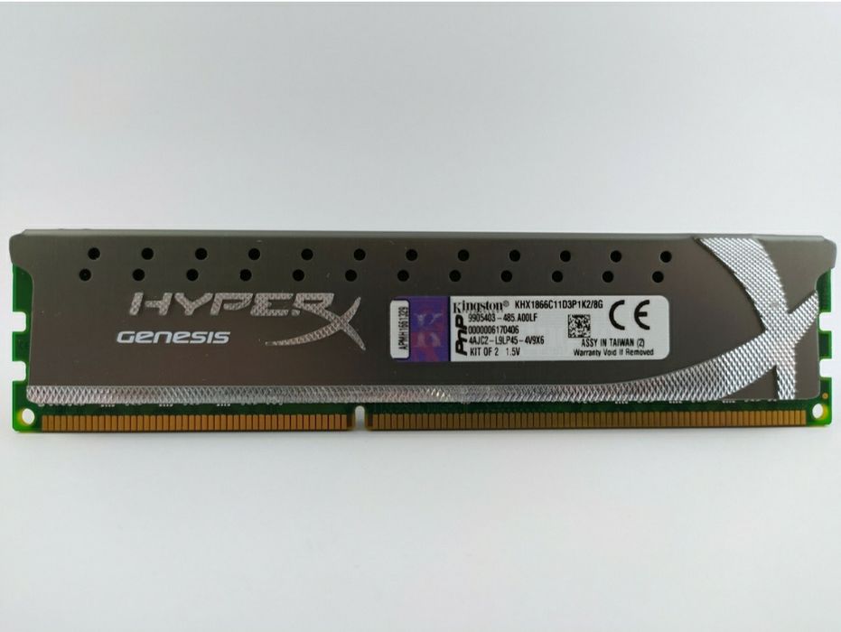 Kingston HyperX Genesis 8gb Pc3-14900 1866mhz