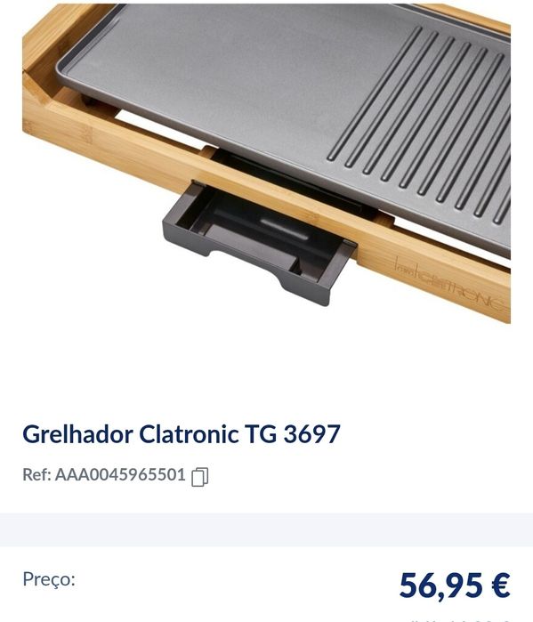 grelhador eletrico hoffen (Bamboo)