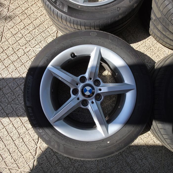 Jantes Originais BMW 16" Style 654 + Pneus Michelin Primacy 4 (205/55 R16)
