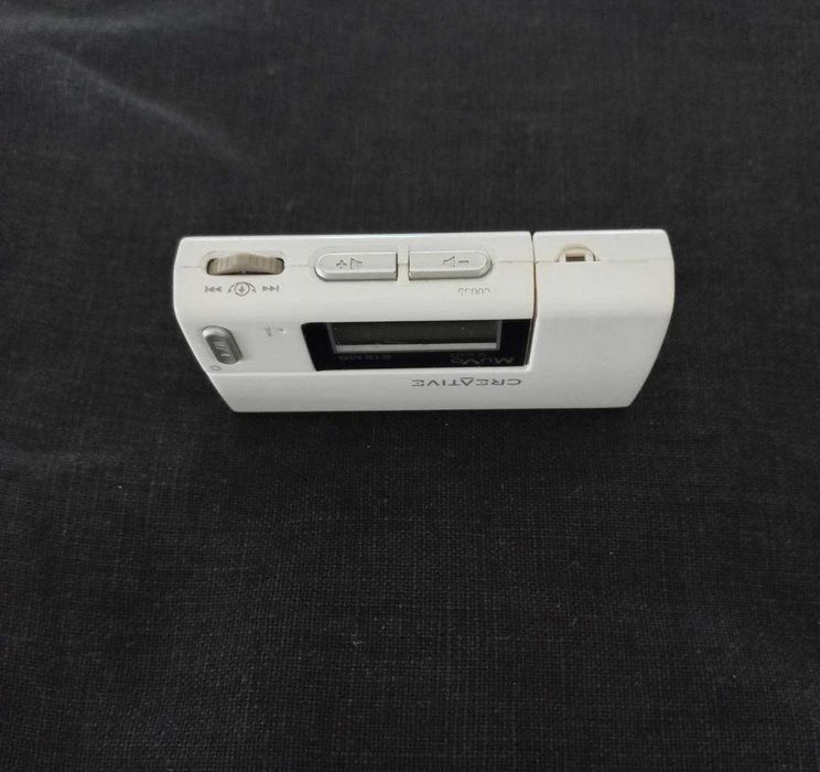Leitor de MP3 branco da Creative MuVo v100