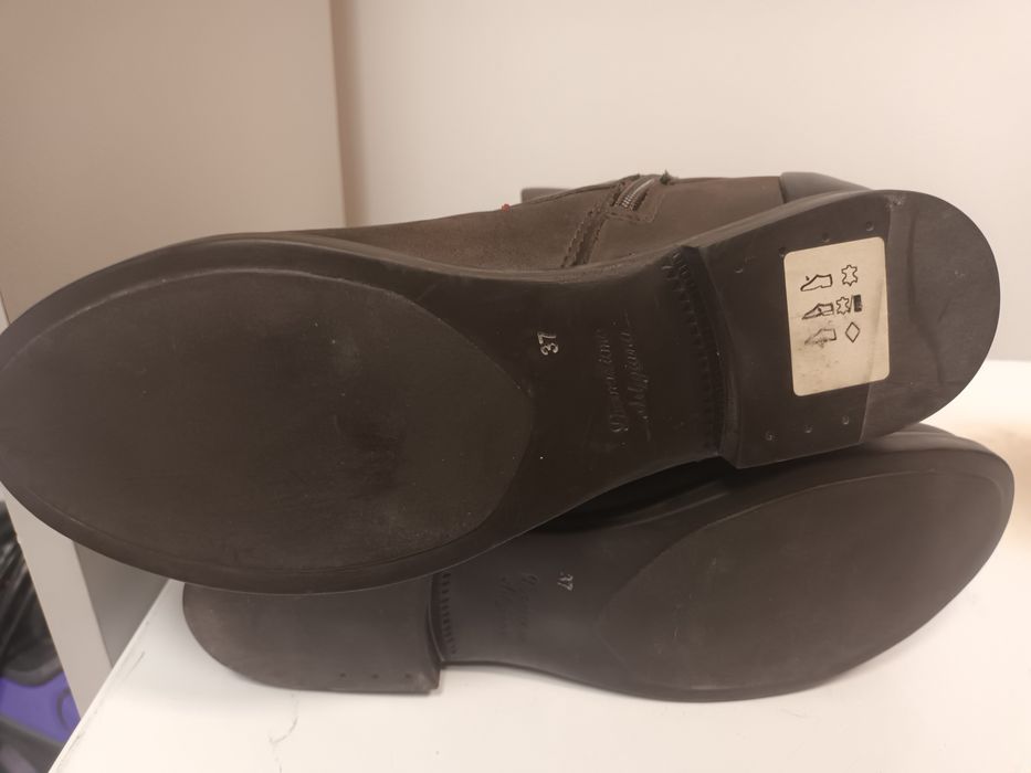 Skórzane botki NiK r.37