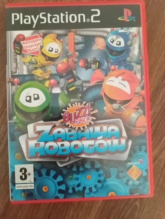 gra Buzz! Junior: Zabawa Robotów na konsolę PlayStation 2. 
Jest to gr