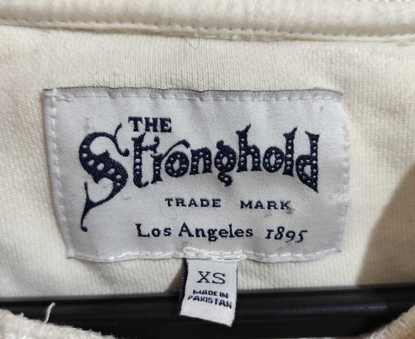 Bluza Bawełniana Śmietanowa LA The Stronghold |R. XS