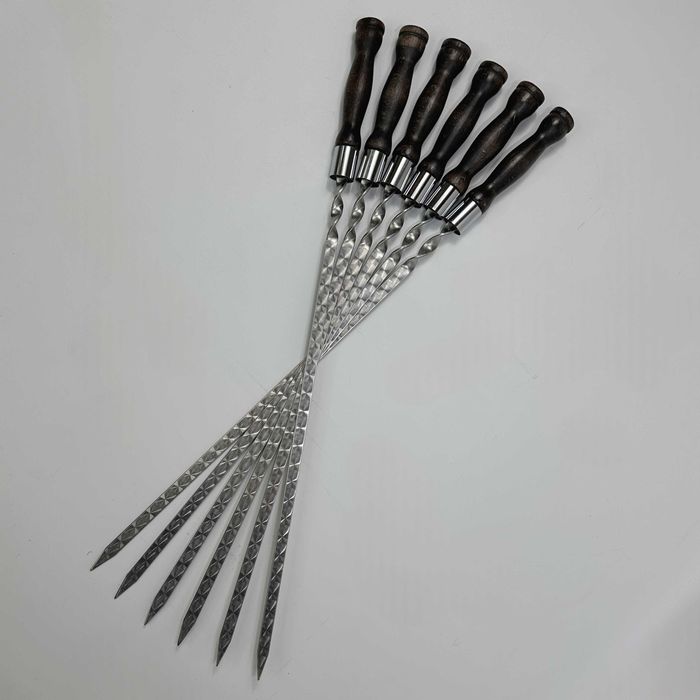 Набір шампурів у чохлі BS65 Набор шампуров в с мангалом-рамкой в чехле