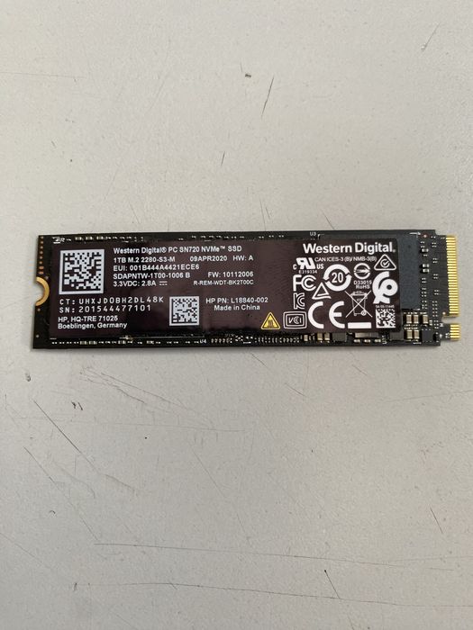 m.2 SSD 1000G（新品未開封） ssd 1tb m2 - купити комплектуючі для ПК - Ціна на OLX.ua