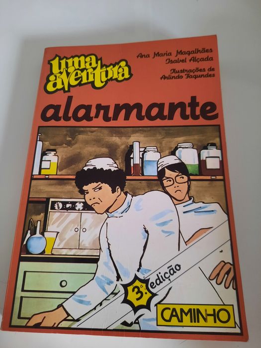 Livro uma Aventura Alarmante