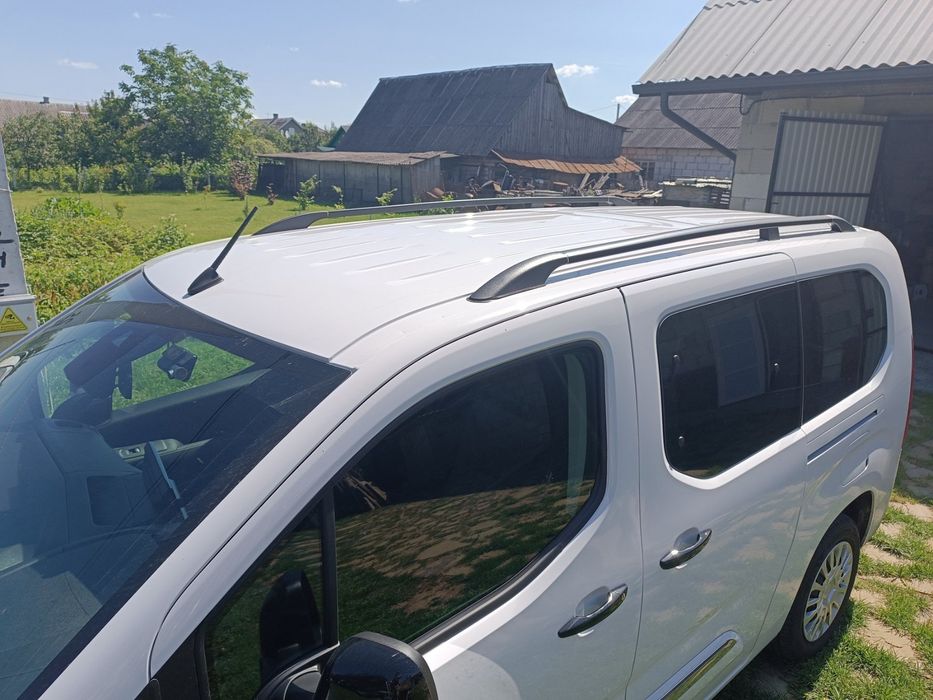 Рейлінги OmsaLine Solid для Citroen Berlingo/Multispace довга база (2 шт)