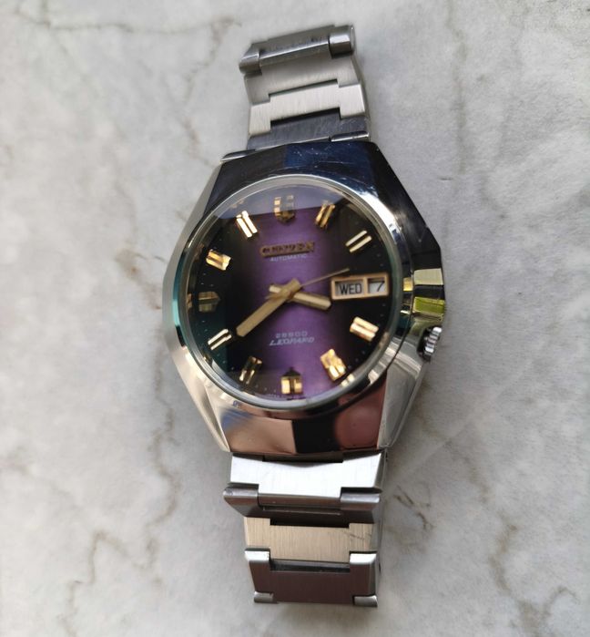 Citizen Leopard 7700 Hi Beat 28800 Automat Zegarek 70 lata Vintage