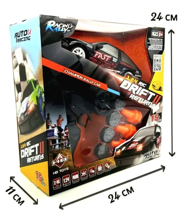 SPRAW RADOŚĆ SWOJEMU DZIECKU auto zdalnie sterowane drift na pilota