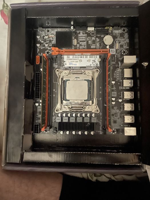 Комплект Мать + Xeon e5 2620v3 + 16gb DDR4 2133