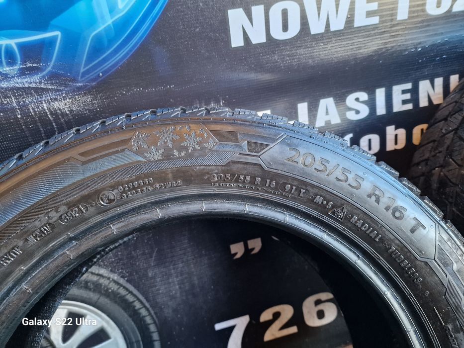 Opony zimowe 205/55/16 Barum Para 7mm 2021rok P