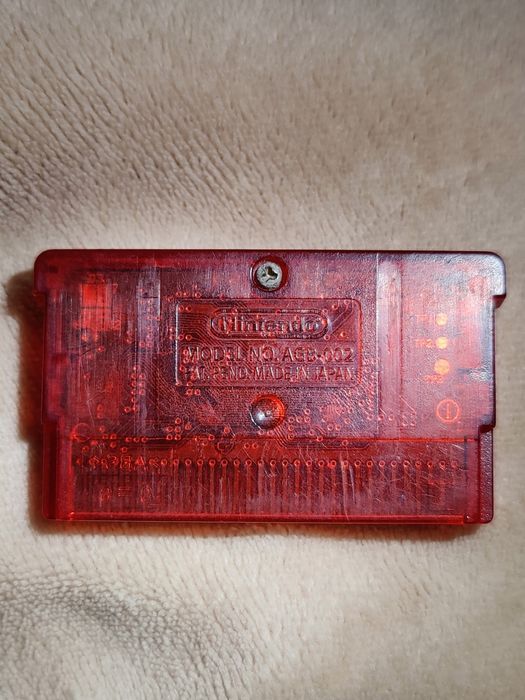Pokémon Ruby Original GBA - apenas cartucho