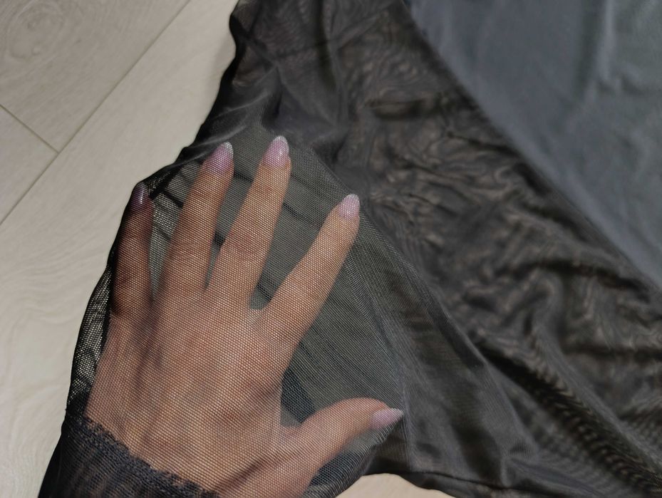 Czarna bluzka oversize plussize stan idealny