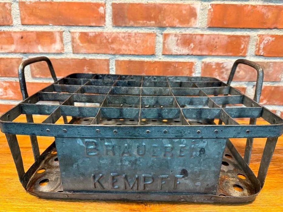 Skrzynka po piwie, lata 1920/40, antyk.